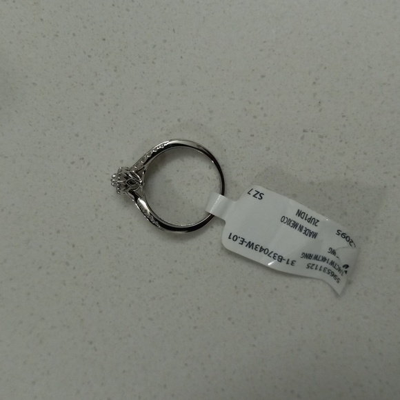 14 KT 🔹 Diamond ring - Picture 7 of 8